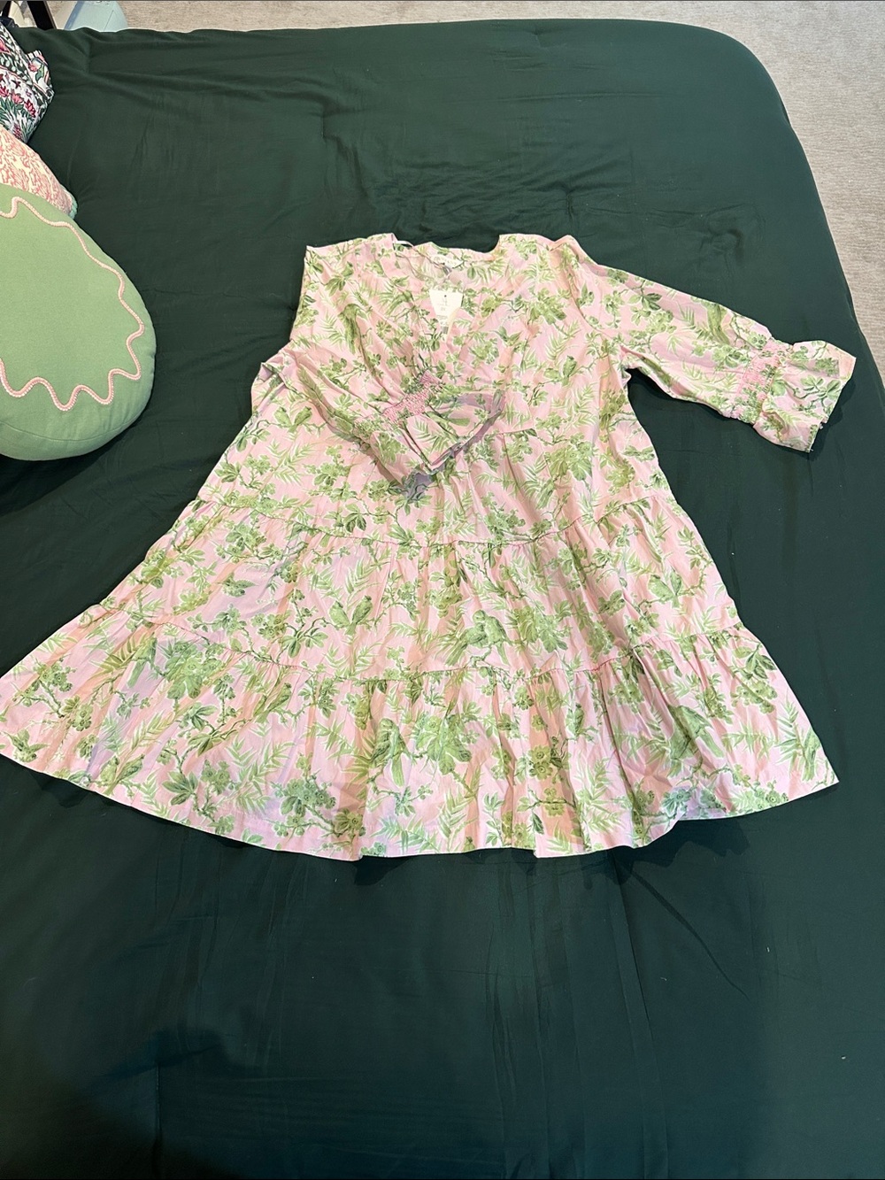 Crown and Ivy Floral Tiered Dress